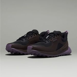 Blissfeel Trail Women’s Running Shoe, Black Espresso, Purple Ash